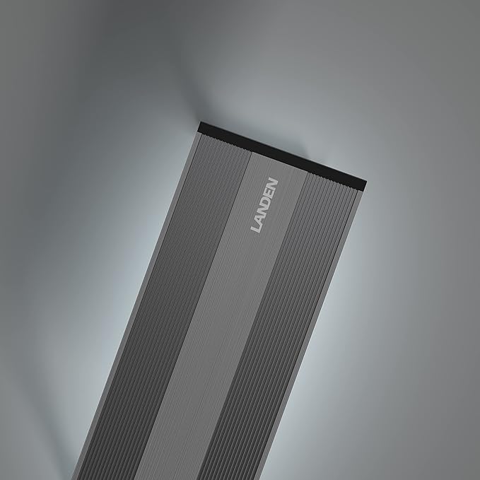 LANDEN AQUABRITE 30 LED Aquarium Light RGB+W for 11.81in (30cm) Rimless Freshwater Fish Tanks - Full Spectrum Lighting with Adjustable Brightness with Controller