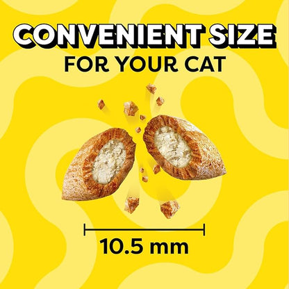 Temptations Classic Crunchy and Soft Cat Treats Tempting Tuna Flavor, 16 oz. Tub