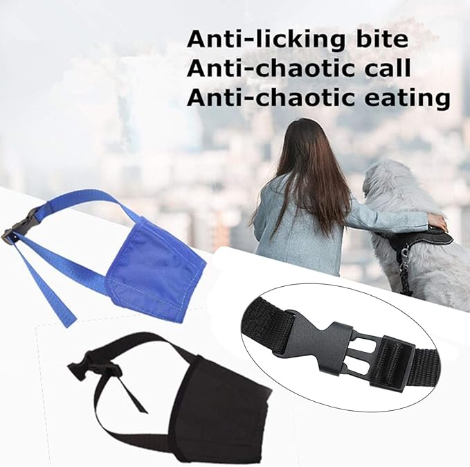 Dog Muzzles Suit - 7PCS Dog Muzzles Adjustable Quick Fit pet Muzzle Prevent from Biting Barking and Chewing for Small Medium Large Dogs,Pink