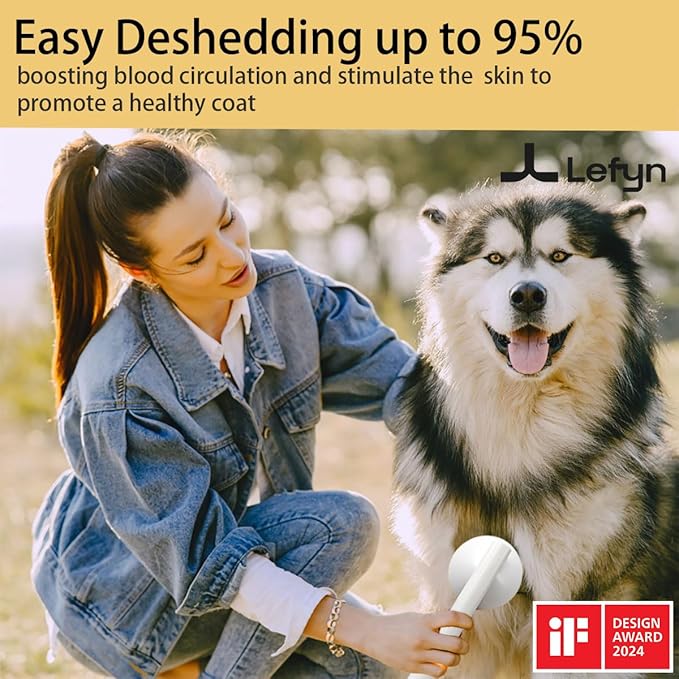 Dog & Cat Brush with Release Button,Cat brushes for indoor cats,Cat & dog brush for shedding,Slicker brush for dogs & cats,Cat grooming brush,Pet hair removal tool,Dog brush for short haired dog