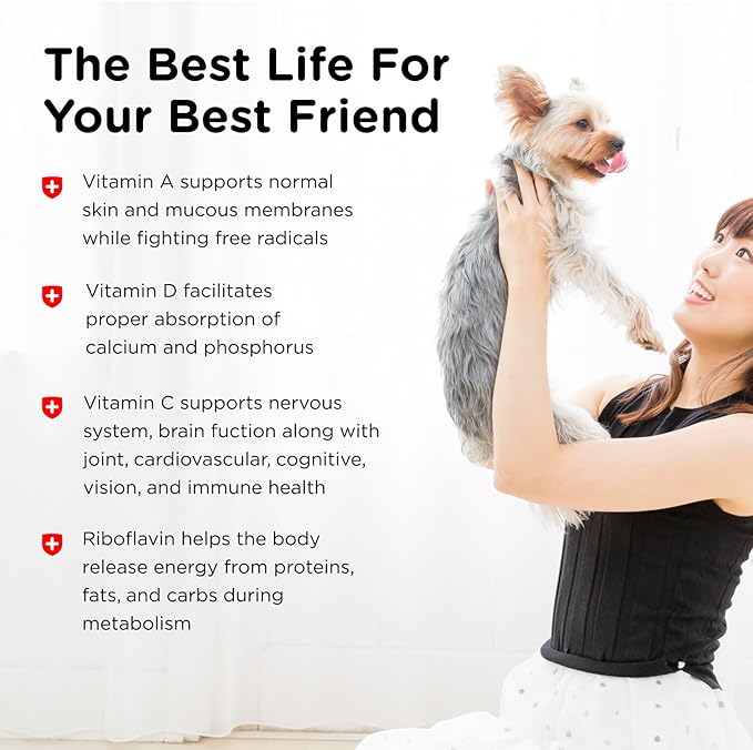 Nutri-Vet Multi-Vite Chewables for Adult Dogs, Dog Vitamins, Pet Essentials, Potent Antioxidants, Strong Bones, Supports a Balanced Diet, Pet Supplements, 120 Count