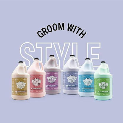 2 in 1 Dog Shampoo and Conditioner for Pets, Gallon - Naturally Derived Ingredients, Eliminates Smelly Pet Odors, Moisturizes and Nourishes, Cleans and Conditions, Bulk Refill Size 128 oz