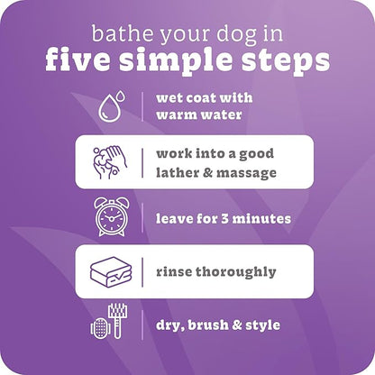 Espree Calming Lavender & Chamomile Shampoo & Conditioner, Soothes & Relaxes with Lavender, Moisturizes with Aloe Vera, Anti-Inflammatory Chamomile, Dry & Sensitive Skin, Gentle Pet Grooming, Gallon