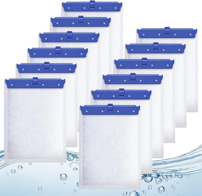 Aquarium Filter Cartridge for Tetra Whisper Bio Bag Power Filters, 12 Pack Large Filter Cartridges for Tetra Repto Filter