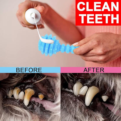 Puppy Toys, 6 Pack Dog Chew Toys for Puppy, Cute Blue Small Dog Toys, Teething Toys for Puppies, Soft Durable Interactive Chew Toy for Small Dogs