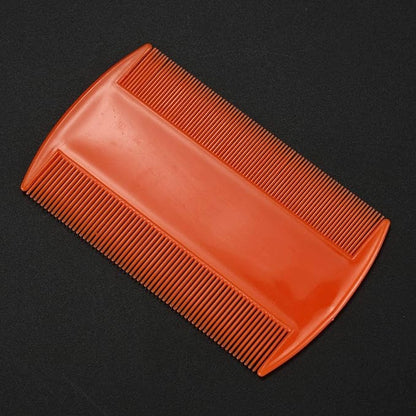 4 Pcs Lice Combs, Double sided Pet Combs, Cat Dog Pet Grooming Fine Tooth Hair Combs Mixed Color