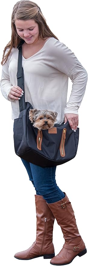 Pet Gear Tote/Sling Carrier for Cats/Dogs, Storage Pocket, Removable Washable Liner, Zippered Top and Mesh Windows, 2 Models, 6 Colors