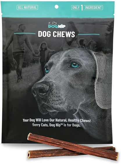 Dog Nip! 6 Inch Taffy Sticks - Gullet Esophagus Sticks (1 Pound) (Approx. 35-45 Pieces) Naturally Rich in Glucosamine and Chondroitin - Joint Health - Grass Fed Beef