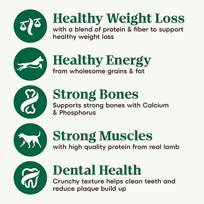 Nutro Natural Choice Adult Healthy Weight Dry Dog Food, Lamb and Brown Rice Recipe, 30 lbs.