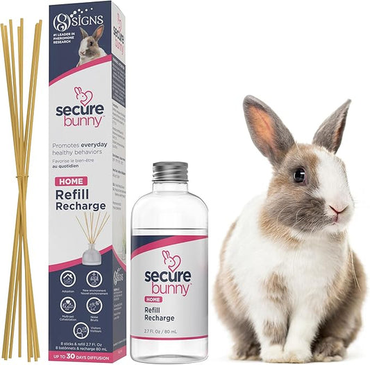 SecureBunny Pheromone Home Stick Diffuser Refill, Provides 30 More Days of Natural Support for an Environment of Calm and Well-Being. Helping Relieve Any Feeling of Anxiety and Stress