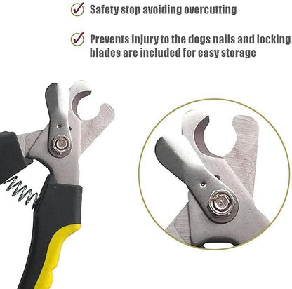 Pet Republique Dog Nail Grinder and Nail Clippers Series Size Option Dogs: Small, Medium, Large Dogs  Dog Claw Trimmer Kit (Clippers Only, Large)