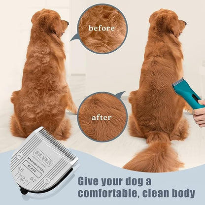 5 in 1 Replacement Blades Compatible with Wahl Bravura Clipper Chromadoï¼_reativaï¼_igura Dog Clippers for Dogs Grooming (5in1/1Pack)