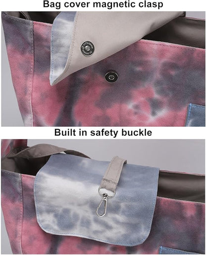 HEEPDD Dog Carrier Sling, Pet Carrier Tote Bag Hands Soft Carrying Travel Shoulder Bag for Small Dogs Cats (Large)