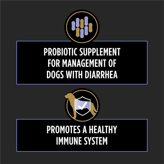 Purina Pro Plan Veterinary Supplements FortiFlora Chewable Dog Probiotic Supplement Tablets - 45 ct. Canister