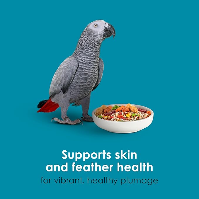 Kaytee Forti-Diet Pro Health+Safflower Nourish+Protect Parrot Food, Supports Breeding and Molting, Nutrition Backed by Science, Digestive and Brain Health, 4 pounds