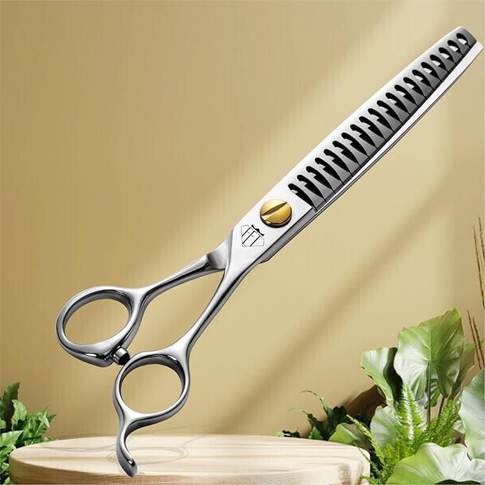 Dog Grooming Scissors: 7.0" Pet Shears Made Of Japanese VG10 Advanced Stainless Steel Professional Grooming Scissors for Dogs Cats and Other Pets