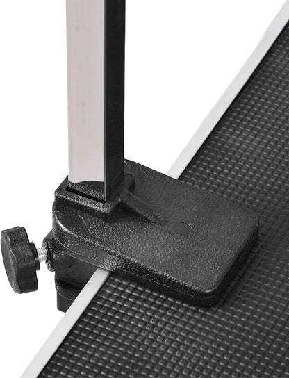 46" Dog Grooming Table, Folding Pet Grooming Table With Arm & Nosse & Mesh Tray For Bathing, Trimming, Drying, Grooming, Maximum Capacity Up To 330 Lbs