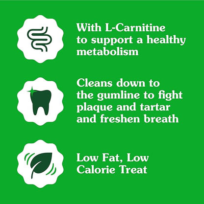 Greenies Weight Management Large Dog Dental Chews Weight Control Dog Treats, 27 oz. Pack (17 Treats)