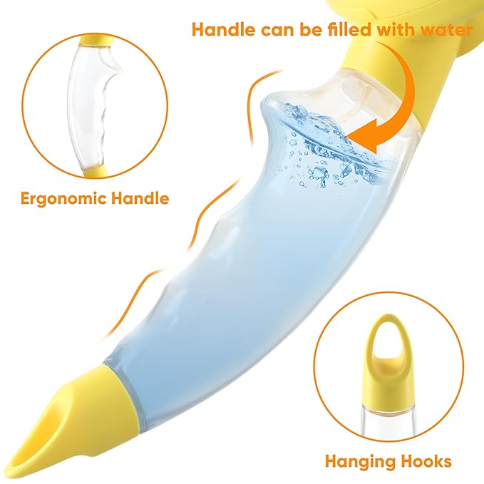 Dog Steam Grooming Brush and Metal Comb Combo, Manual Steamy Dog Brush With Water, Self Cleaning Slicker Brush, Dog Massager Brushes, Multifunctional Pet Hair Comb for Removing Tangled And Loose Hair