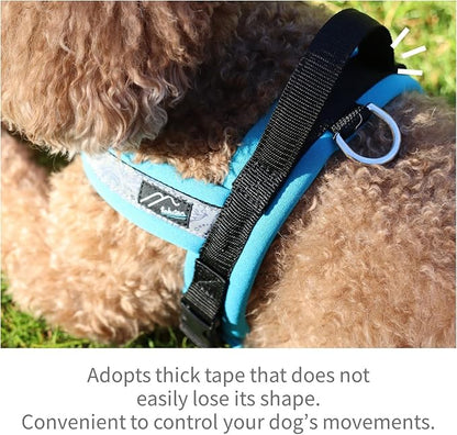 hakusan New Just Fit Dog Harness Dragon - Reflective, Paisley, Stress-Free, Japanese Made,one-touch buckles,easily put on, (Red_Black, 00)