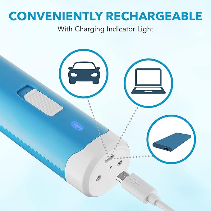 Boshel Pet Nail Grinder for Dogs, Dog Nail Grinder Quiet Noise, Dog Nail Trimmers for Large Dogs to Small Puppy & Cats, Nail Clippers for Dogs, Dog Nail File, Dog Nail Trimmer, Dog Toenail Grinder