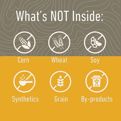 MONTANA DOG FOOD CO. Freeze-Dried Raw Chicken Recipe Dog Food – Grain-Free, High-Protein Meal or Topper, Made in USA with USA Ingredients -16 oz Bag