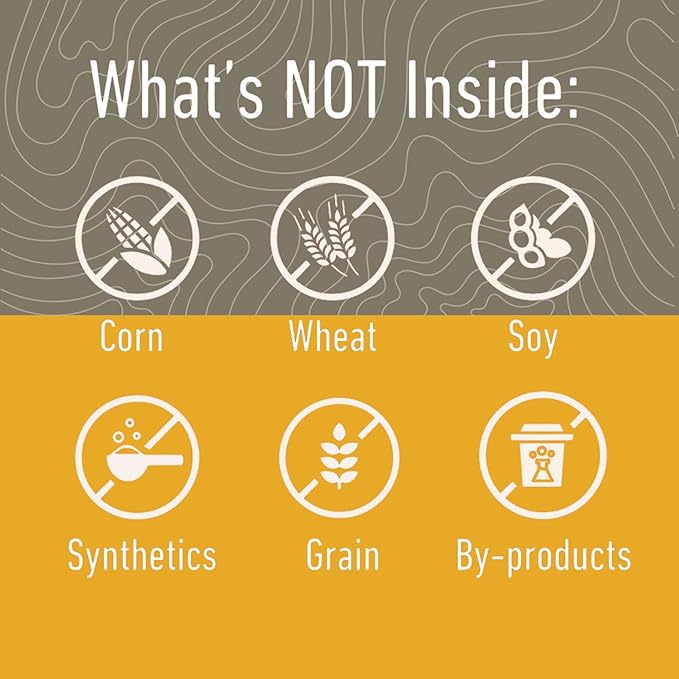 MONTANA DOG FOOD CO. Freeze-Dried Raw Chicken Recipe Dog Food – Grain-Free, High-Protein Meal or Topper, Made in USA with USA Ingredients -6.4 oz Bag