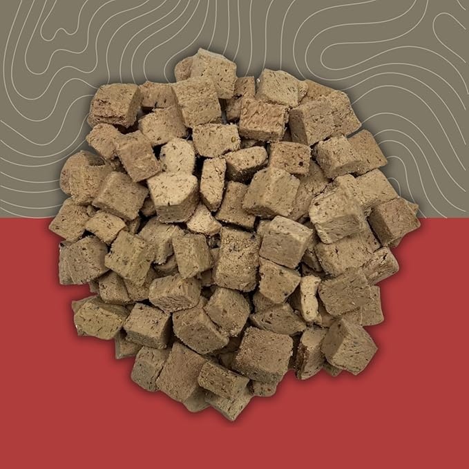 MONTANA DOG FOOD CO. Freeze-Dried Raw Beef Recipe Dog Food – Grain-Free, High-Protein Meal or Topper, Made in USA with USA Ingredients -16 oz Bag