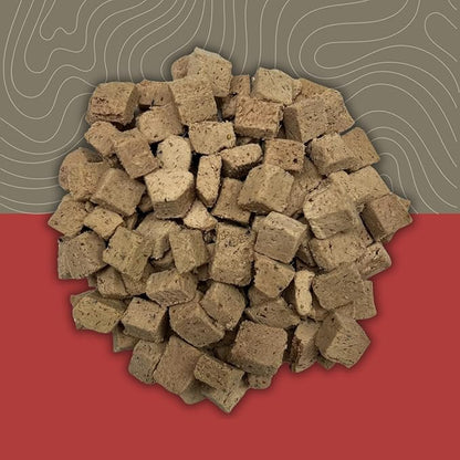 MONTANA DOG FOOD CO. Freeze-Dried Raw Beef Recipe Dog Food – Grain-Free, High-Protein Meal or Topper, Made in USA with USA Ingredients -16 oz Bag