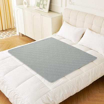 hyha Waterproof Dog Blanket, Soft Pet Bed Cover, Waterproof Sofa Couch Cover for Dogs Washable, Pet Couch Covers for Sofa Furniture (40x50 Inch, Grey/Dark Grey)