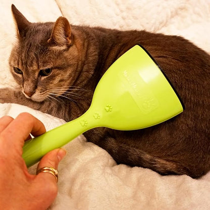 Michel Mercier Grooming Brush -Pet Brush Dog and Cat Brush for Shedding Grooming Pet Hair Brush for Long/Short Haired - Free Tick Remover Tool Included (Fine & Regular Coat)