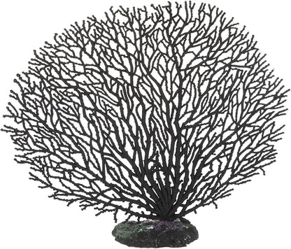 balacoo Aquarium Sea Fan Coral Decorations - Simulation Sea Coral Branch, Artificial for Aquarium Ornament Fish Tank Landscape (7 Inch)