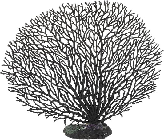 balacoo Aquarium Sea Fan Coral Decorations - Simulation Sea Coral Branch, Artificial for Aquarium Ornament Fish Tank Landscape (7 Inch)