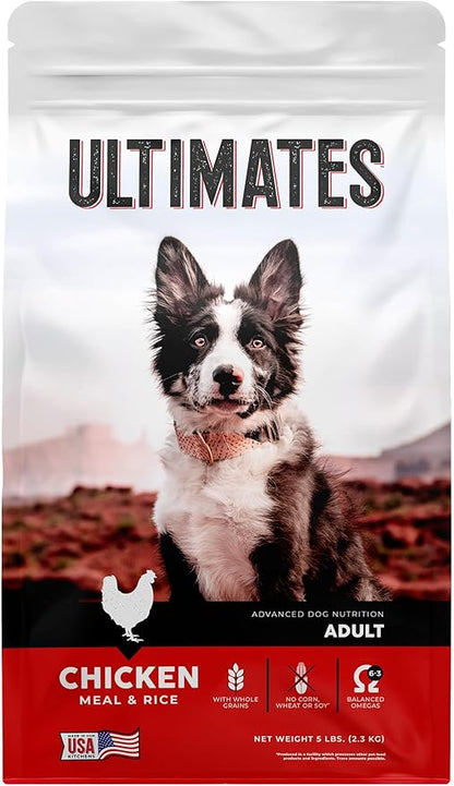 ULTIMATES Chicken Meal & Rice Dry Dog Food 5 lb