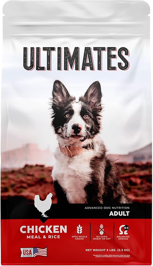 ULTIMATES Chicken Meal & Rice Dry Dog Food 5 lb