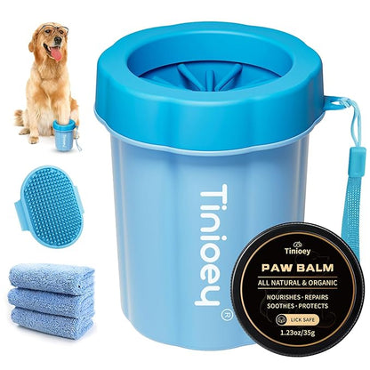 Dog Paw Cleaner for Dogs, Dog Paw Washer, Muddy Paw Cleaner, Pet Foot Cleaner, Dog Paw Protector Kit