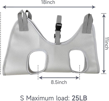 Dog Grooming Hammock, Dog Grooming Harness, Dog Nail Trimming Restraint, Dog Grooming Tools, Dog Nail Clippers for Small Dogs,Grooming Hammock for Small Dogs, Pet Grooming Hammock