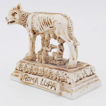 Roman Wolf Fish Tank Decorations Ancient Rome Reptile Turtle Lizard Spider Tanks Terrarium Building Décor Ornament Pet