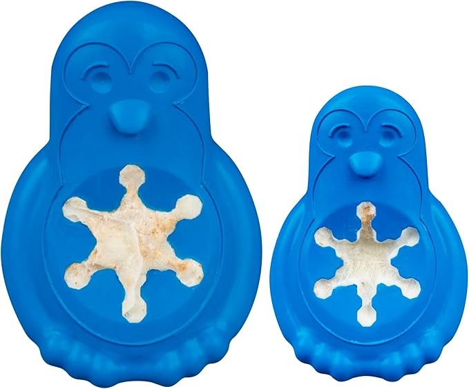 PetSafe Chilly Penguin, Freezable Dog Toy for Small Dogs, Fill and Freeze, Frozen Dog Toy to Fill with Treats, French Vanilla Scented, Interactive Pet Puzzle for Boredom or Separation Anxiety, Small