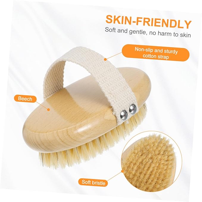 SUPVOX Short Hair Dog Brush - Pets Palm Brush with Bristles,Soft Bristle Pet Brush for Daily Grooming Cats Dogs