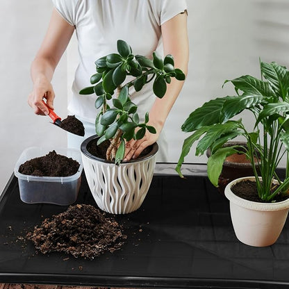 2 Pack Dog Crate Tray, 36" L x 24" W ChewProof Replacement Pan for Dog Crate, Large Plastic Bottom Pan Liner Drip Trays Pan for Pet Crates Kennels