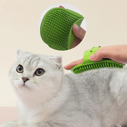 Dog Washing Gloves Brush for Pet: JOANGIHC 3PCS Dogs Shedding Wash Massage Gloves Grooming for Short Long Haired Dogs Cats (Light Green)