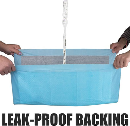 BV Charcoal Puppy Pads 100 Count 22"x22" - Leak-Proof Pee Pads for Dogs with 6-Layer Absorbent Design & Built-in Attractant - Dog Pad with Charcoal for Odor Control, Perfect for Puppies & Senior Dogs