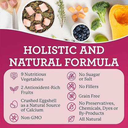 Dr. Harvey's Raw Vibrance Grain Free Dehydrated Foundation for Raw Diet Dog Food (Trial Size 5.5 Oz)