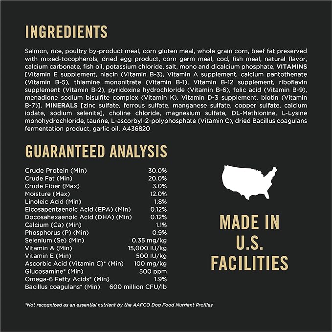 Purina pro plan Sport Performance 30/20 Salmon & Cod Formula Dry Dog Food - 6 lb. Bag