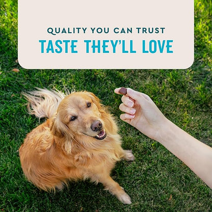 VetIQ Advanced Hip & Joint Chews For Dogs, 60 Count, Chicken Flavored Supplements Made with Glucosamine, Omega 3_, Chondroitin, MSM & Green Lipped Mussel, Increases Mobility & Maintains Muscles