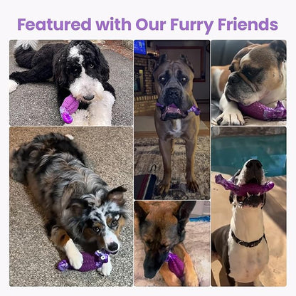 HGB Tough Dog Toys for Aggressive Chewers, Squeaky Indestructible Dog Toy, Dog Toys for Large Dogs, Dog Chew Toys for Aggressive Chewers, Large Dog Toys to Keep Them Busy, Big Dog Toys for Medium Dogs