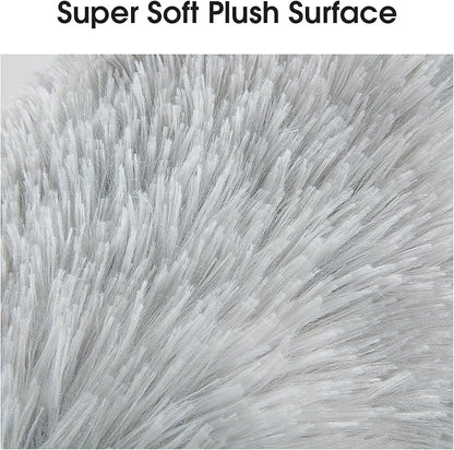 HOMBYS 25" Length Dog Pillows for Large and Medium Dogs, Soft Faux Fur Claming Dog Nek Pillow for Improving Anxiety Reduce, Machine Washable Pet Pillow for Cats, Plush Pet Toy(Tie-Dye, 25"x8"x4")