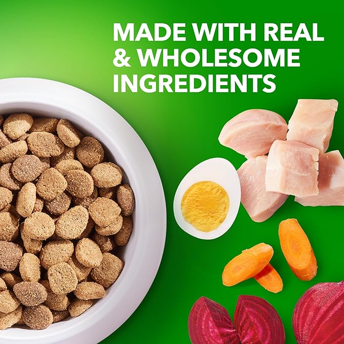 IAMS Proactive Health Healthy Aging Large Breed Dog Food for Mature and Senior Dogs with Real Chicken, 30 lb. Bag