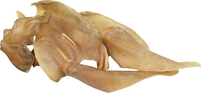 EcoKind Pet Treats Jumbo (6-8 inches Each) Cow Ear Dog Treats - 100% All-Natural Beef Dog Chews - Promotes Dental Health - Durable & Long-Lasting, Free Range Grass Fed Cattle (6 Ears)